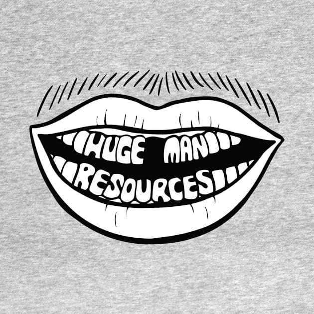 HMRR Logo - White by Huge Man Resources